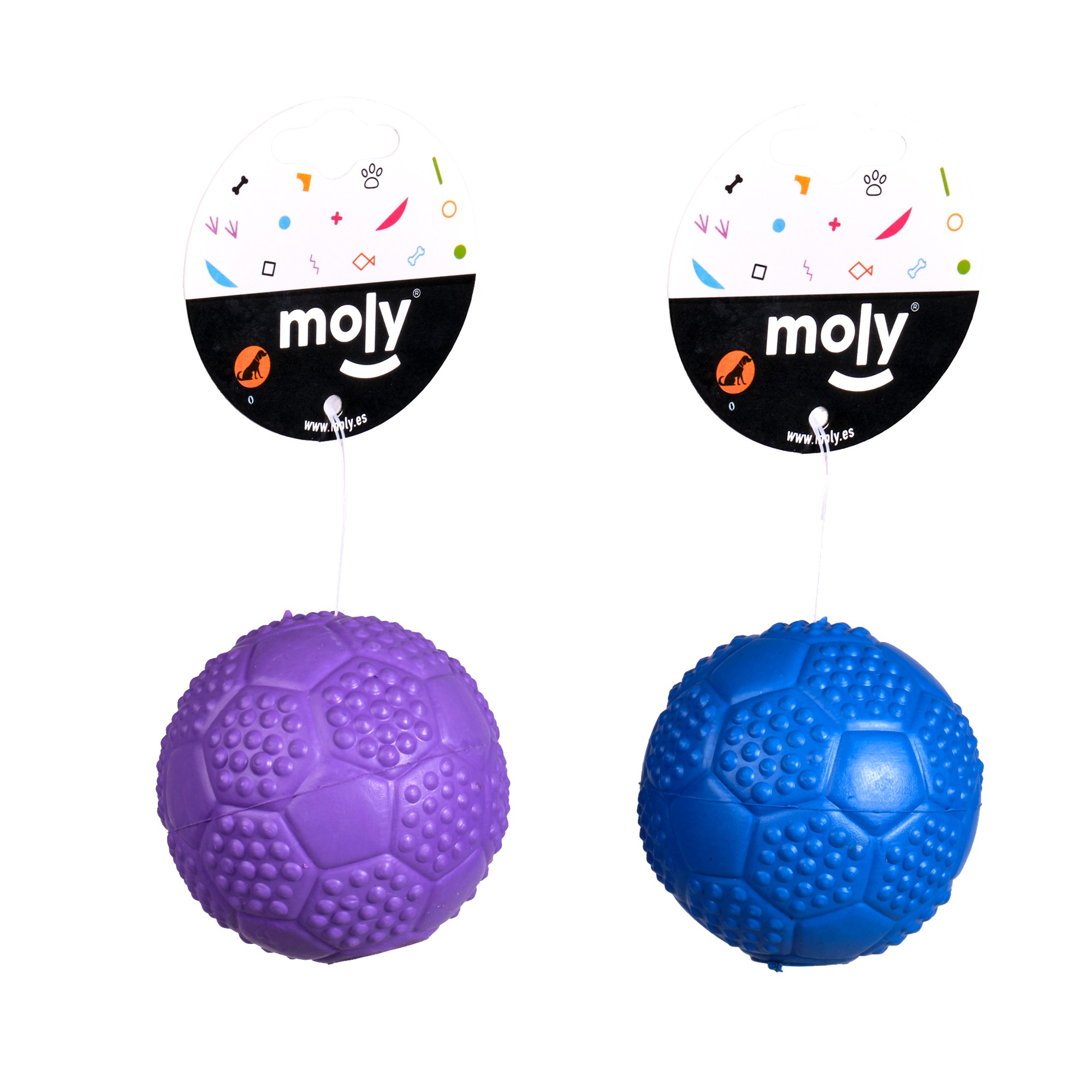 Pelota caucho c- sonido 5 cm