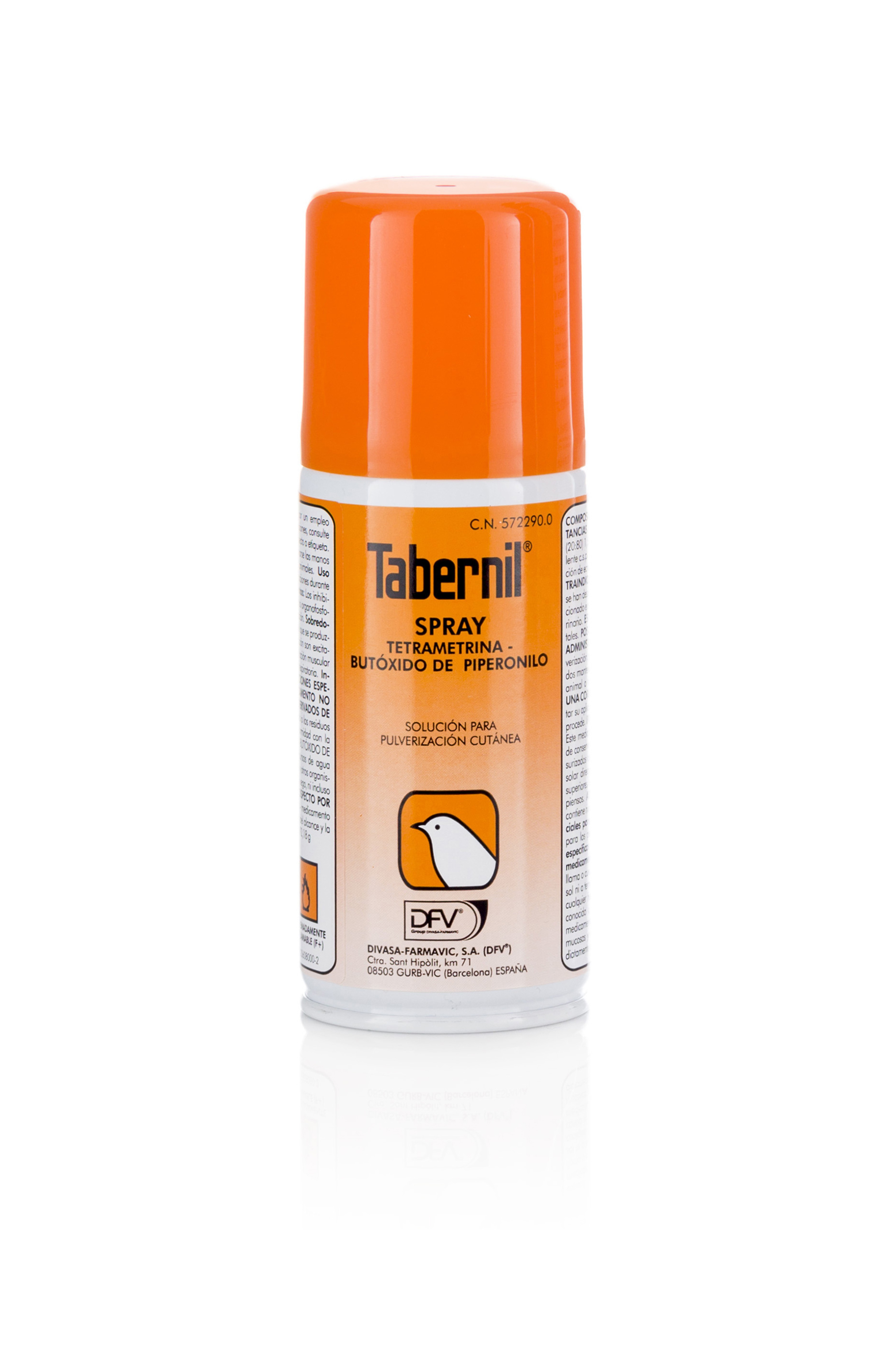 Tabernil spray tetra-but piper 150 ml