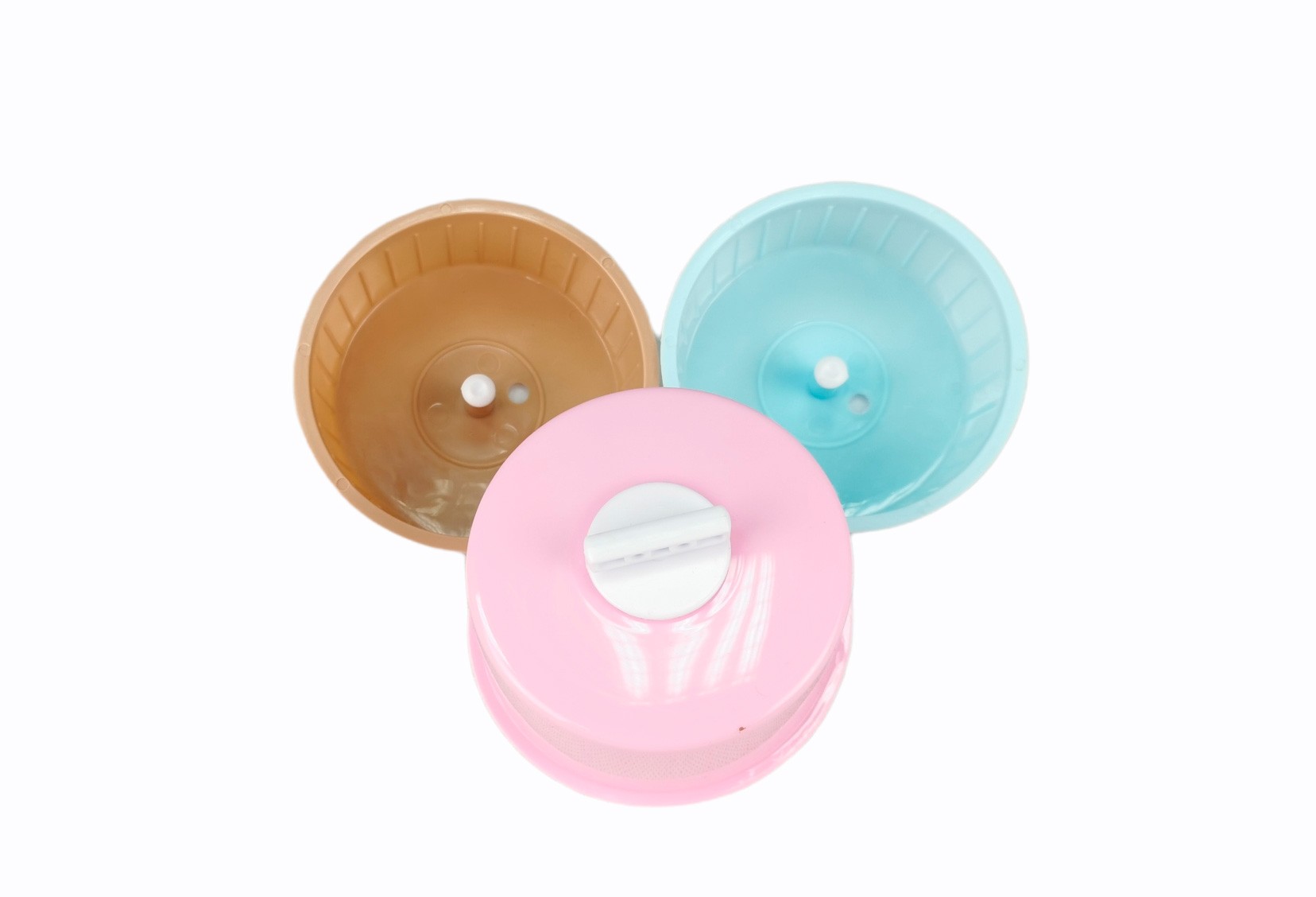 Ruleta hamster 14.5cm plastico cerrada