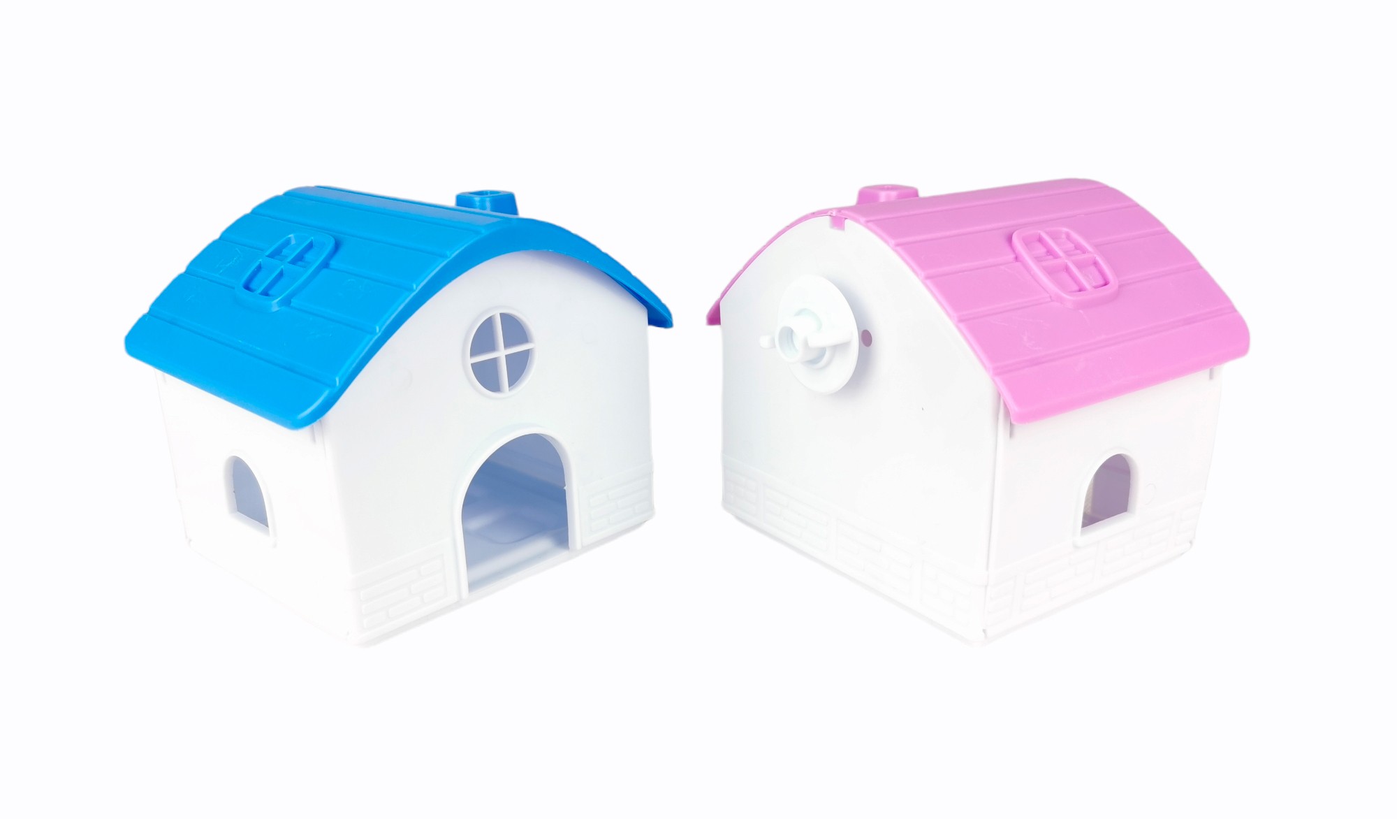 Casita hamster plastico
