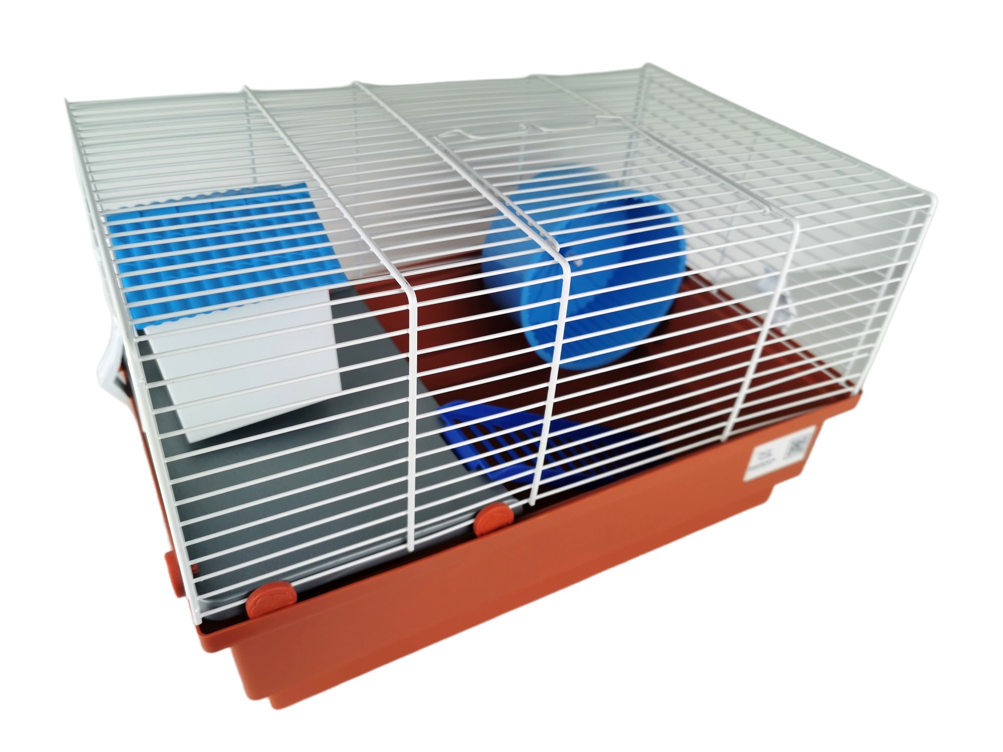 Jaula para hamster y roedores de dos pisos