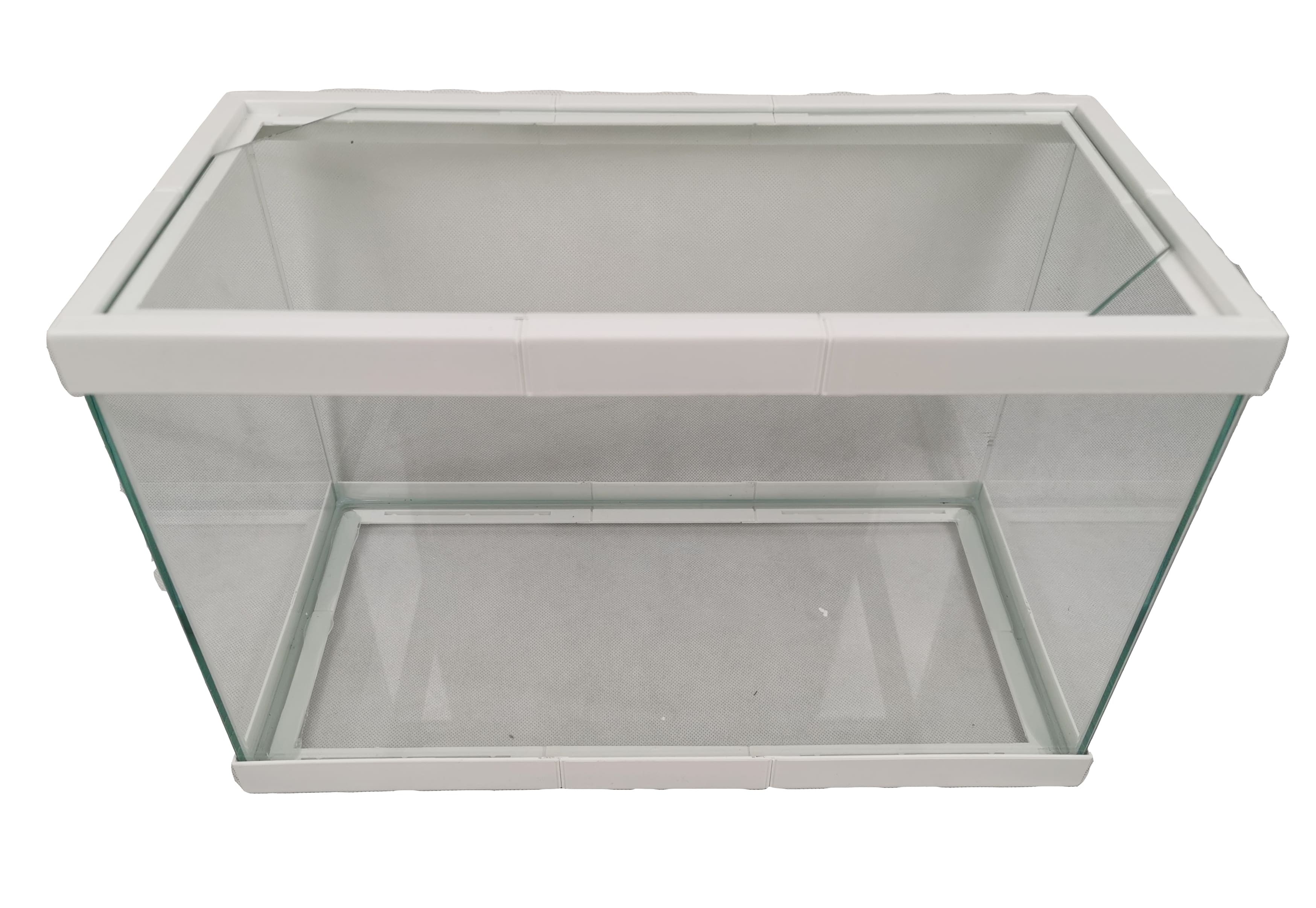 Acuario cristal c7m bco. 20 lts. 40x20x25 cm.