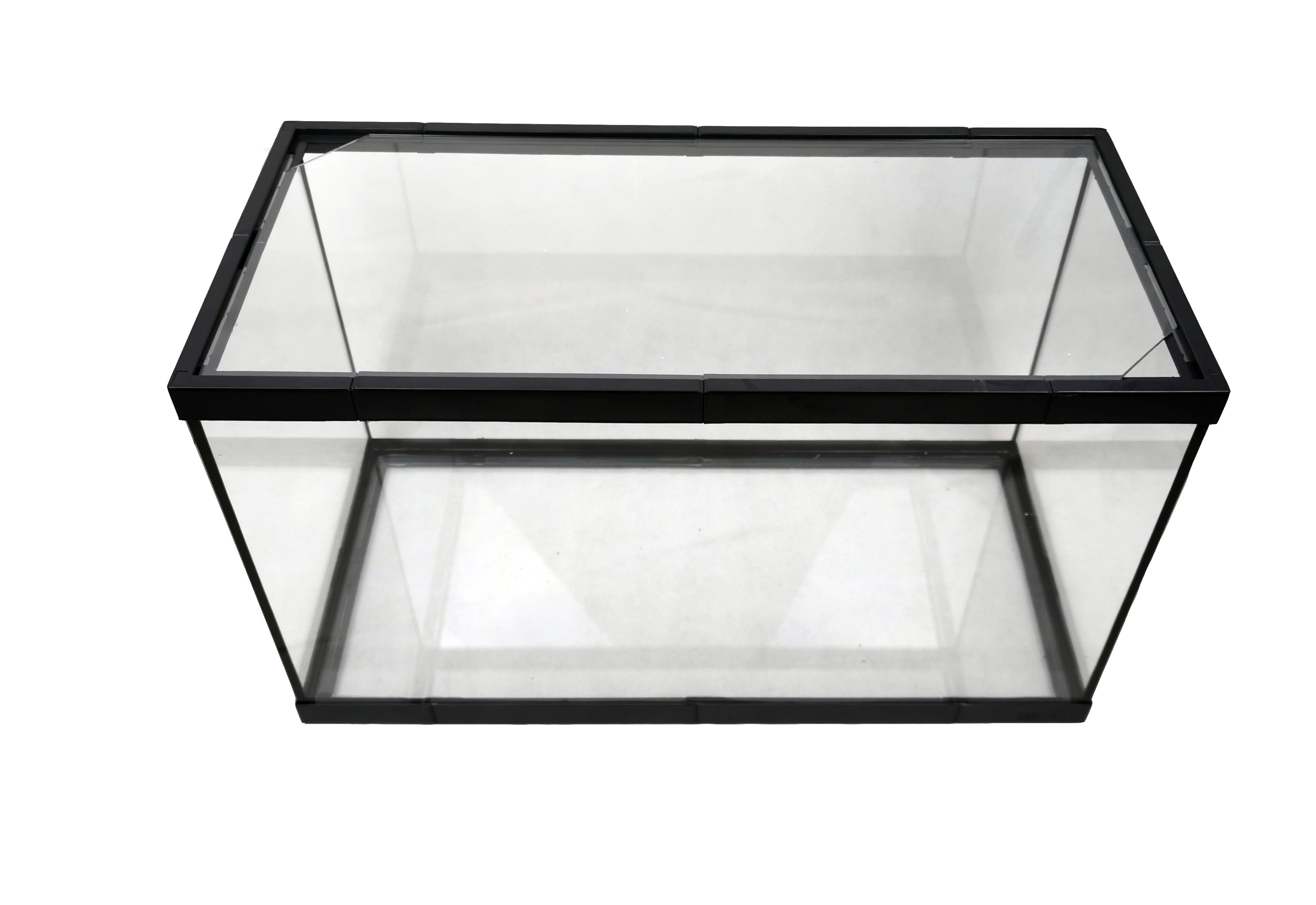 Acuario cristal c-m negro 60 lts