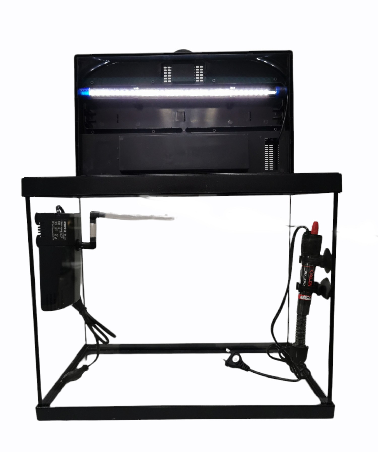 Acuario cristal aitana 42 kit completo 35 lts.