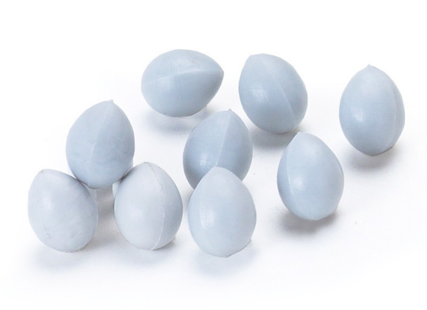 Huevos plastico canarios