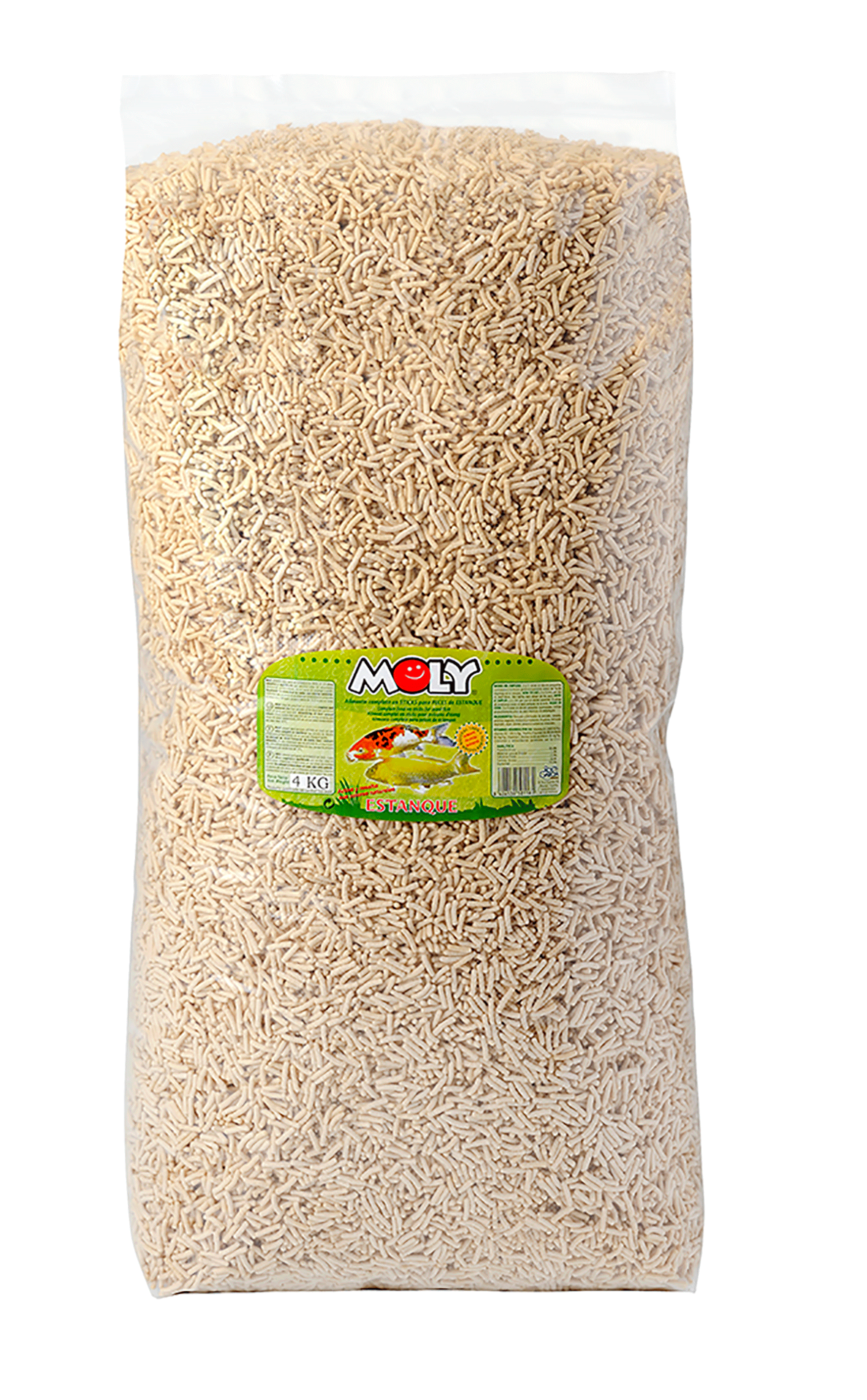 Comida en sticks para peces de estanque 4 kilos