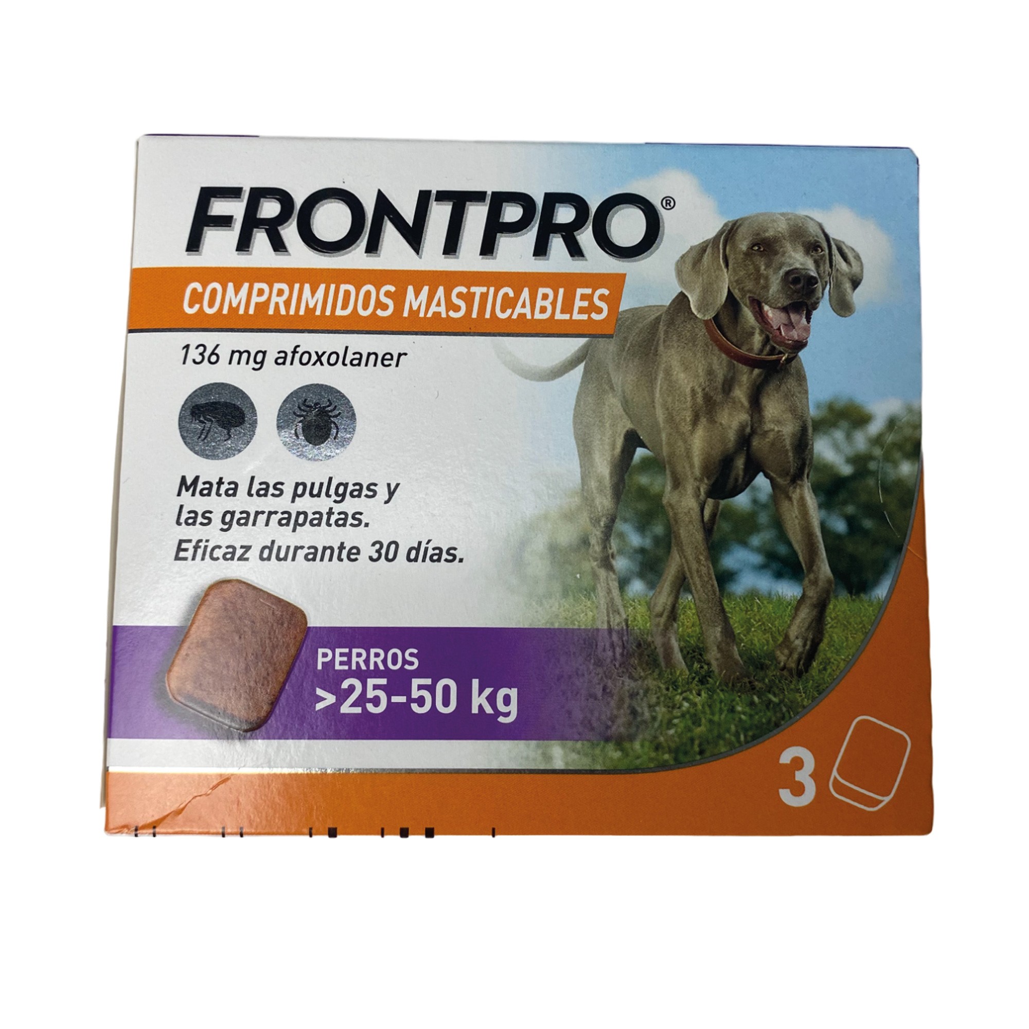 Frontpro antiparasitario para perros 25-50 kg