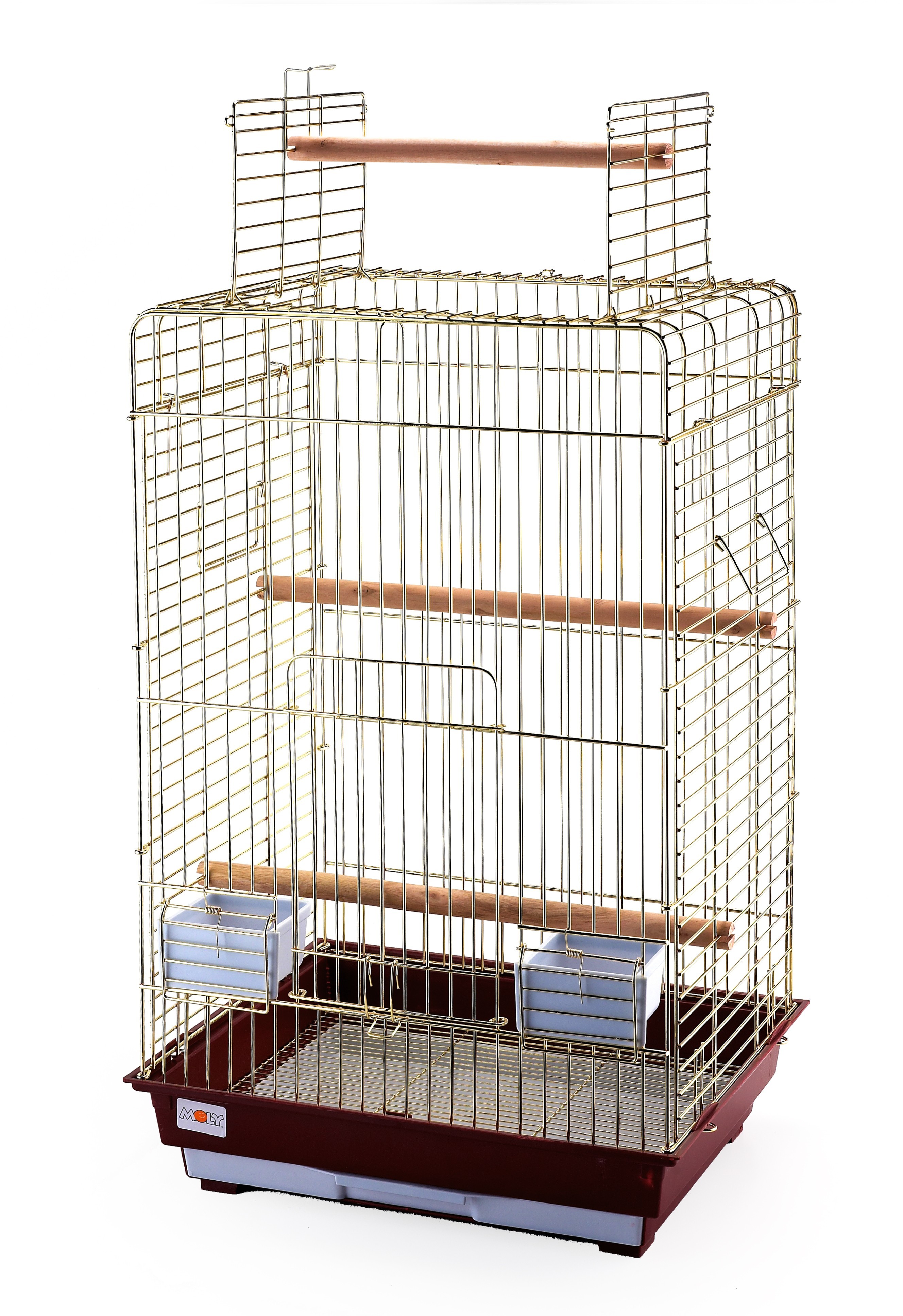 Jaula para pajaros grandes rectangular