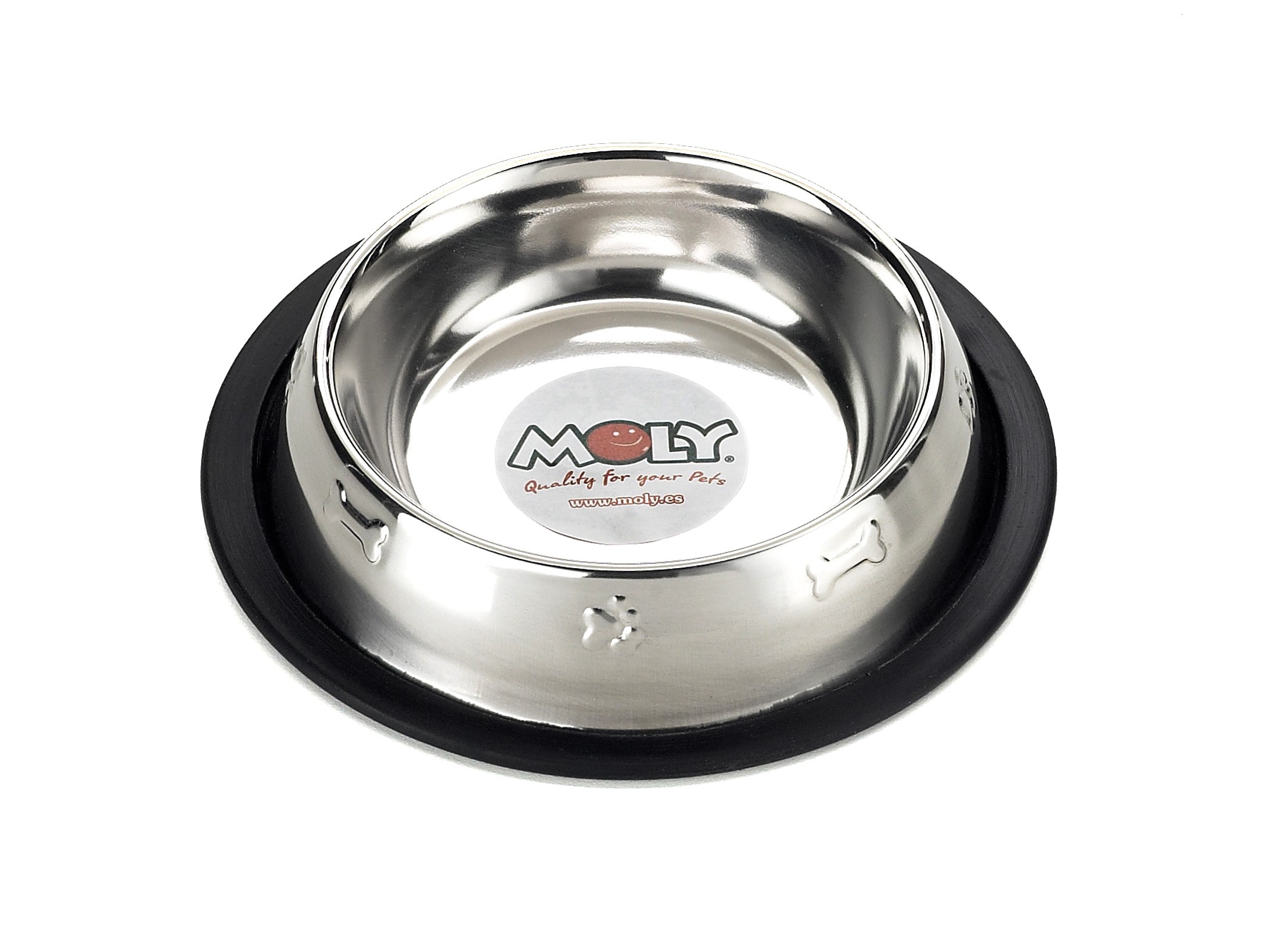 Comedero acero piramide 12cm x 022 l