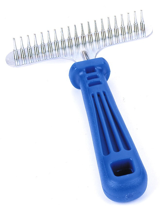 Rastrillo metalico