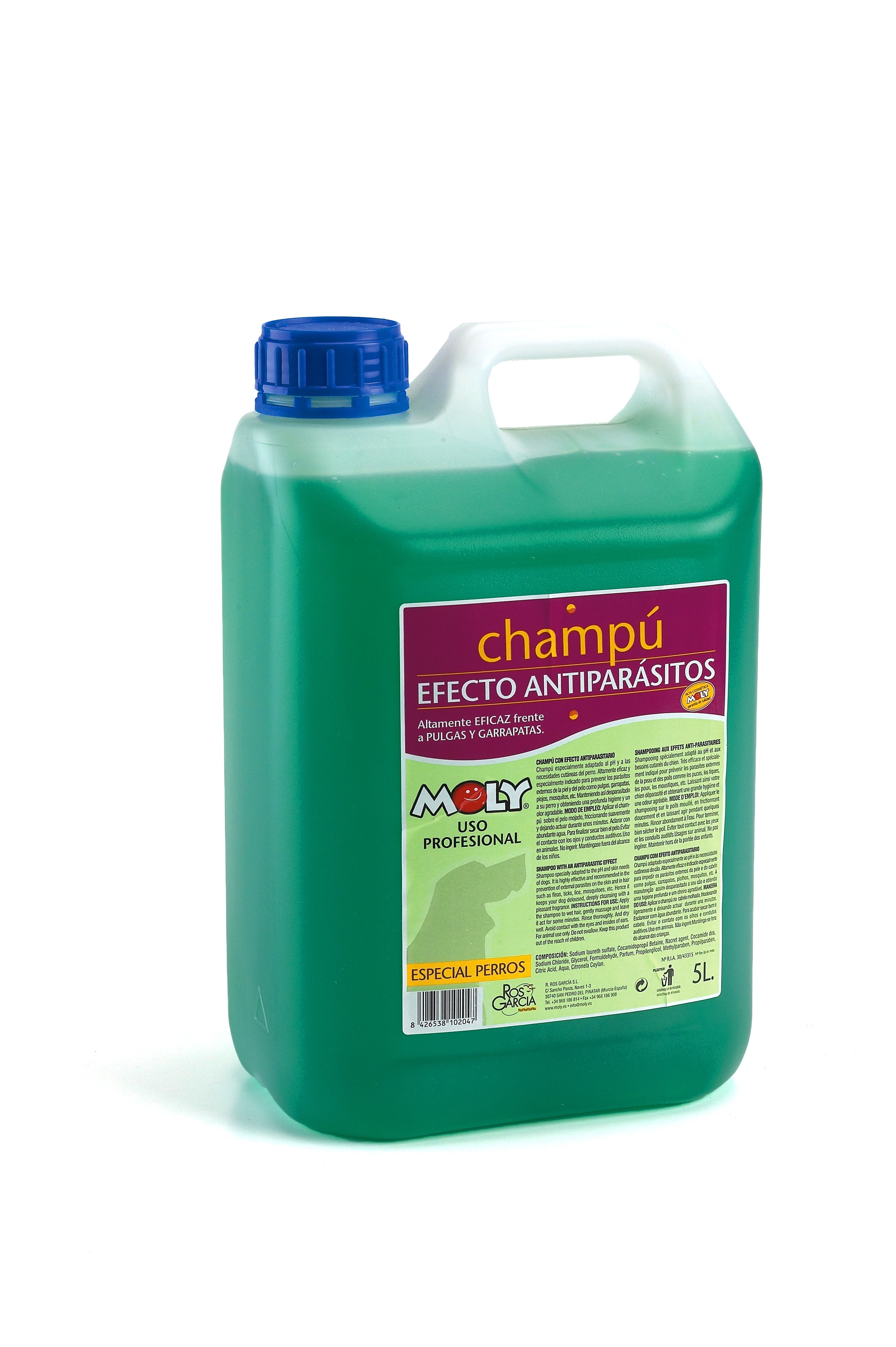 Champu menta fresh 5 litros