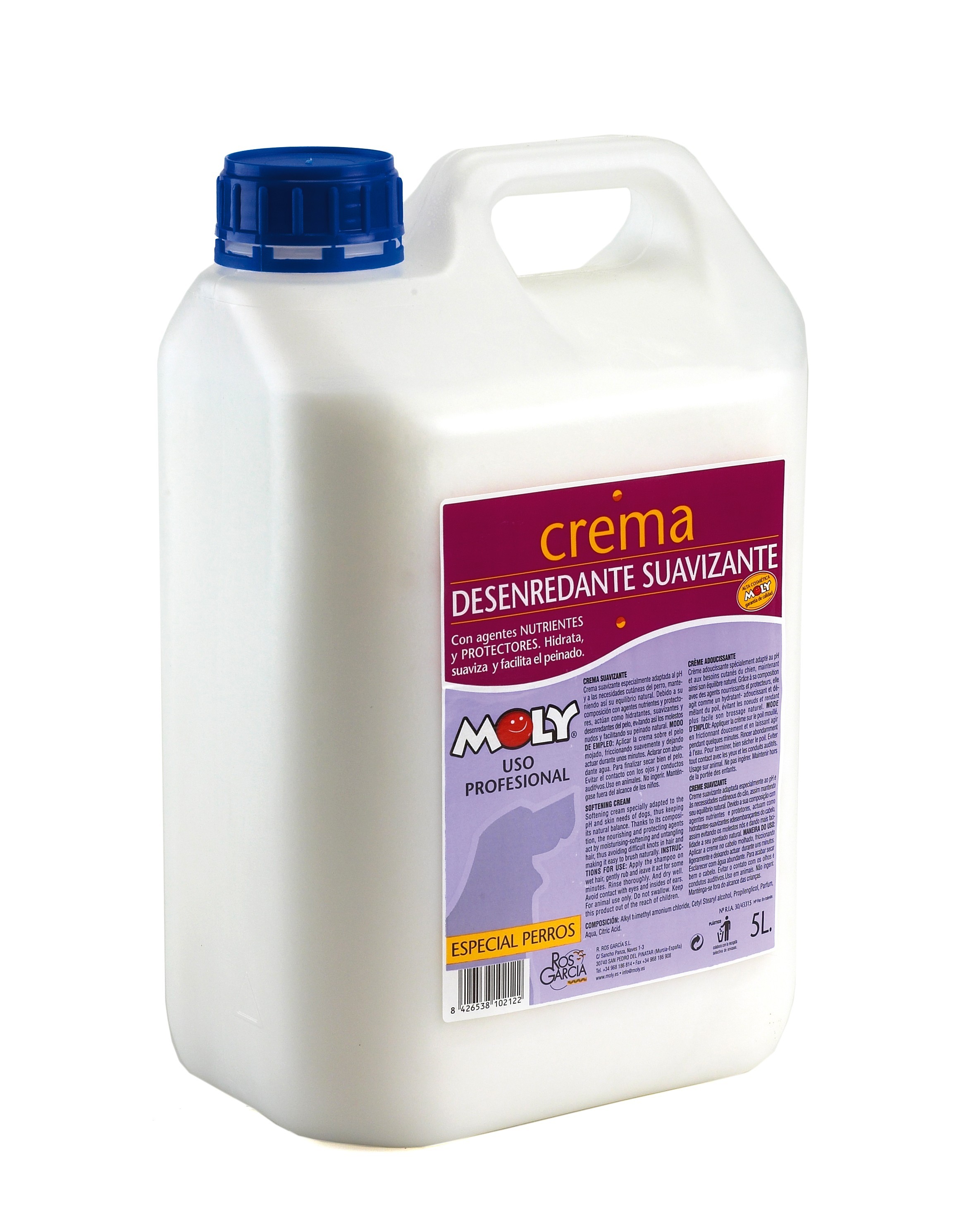 Crema suavizante 5 litros