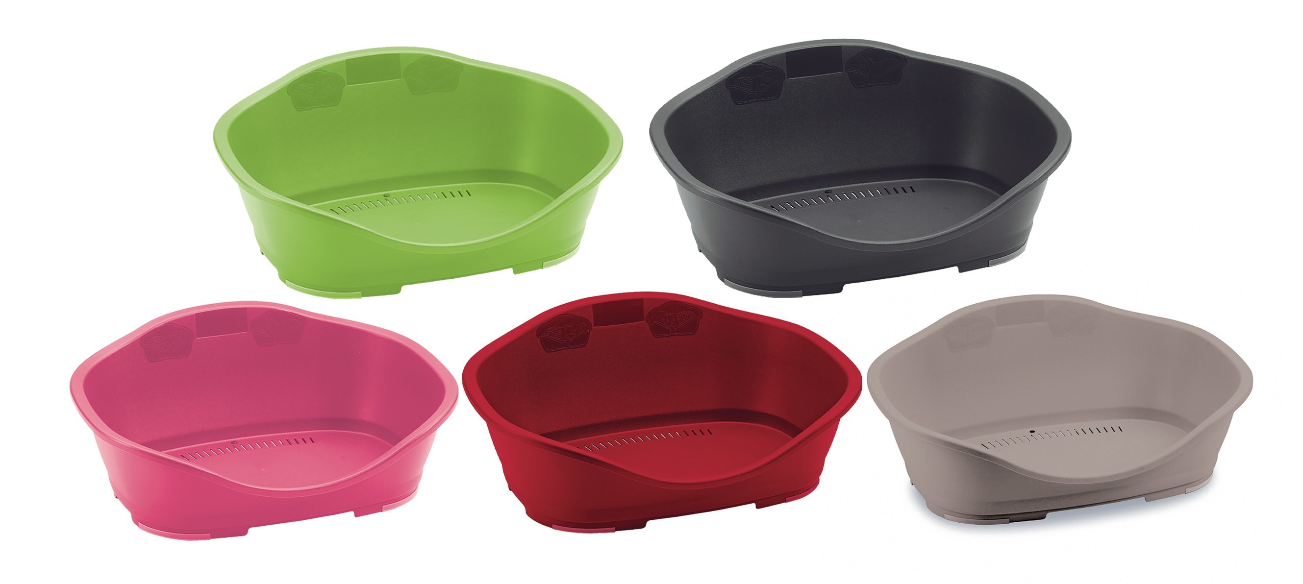 Cuna plastico n.3 65x42x30cm