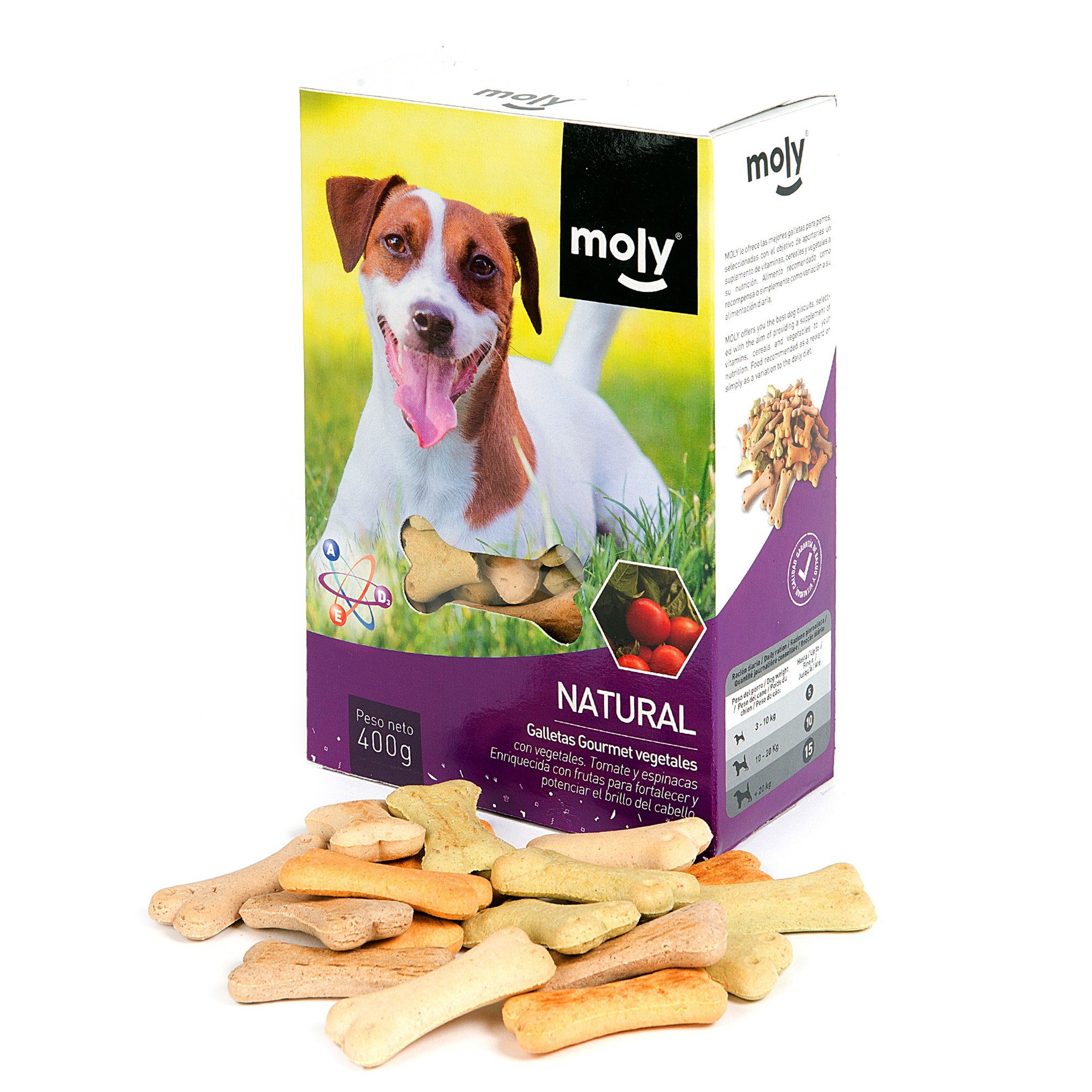 Galletas gourmet vegetales 400 gr