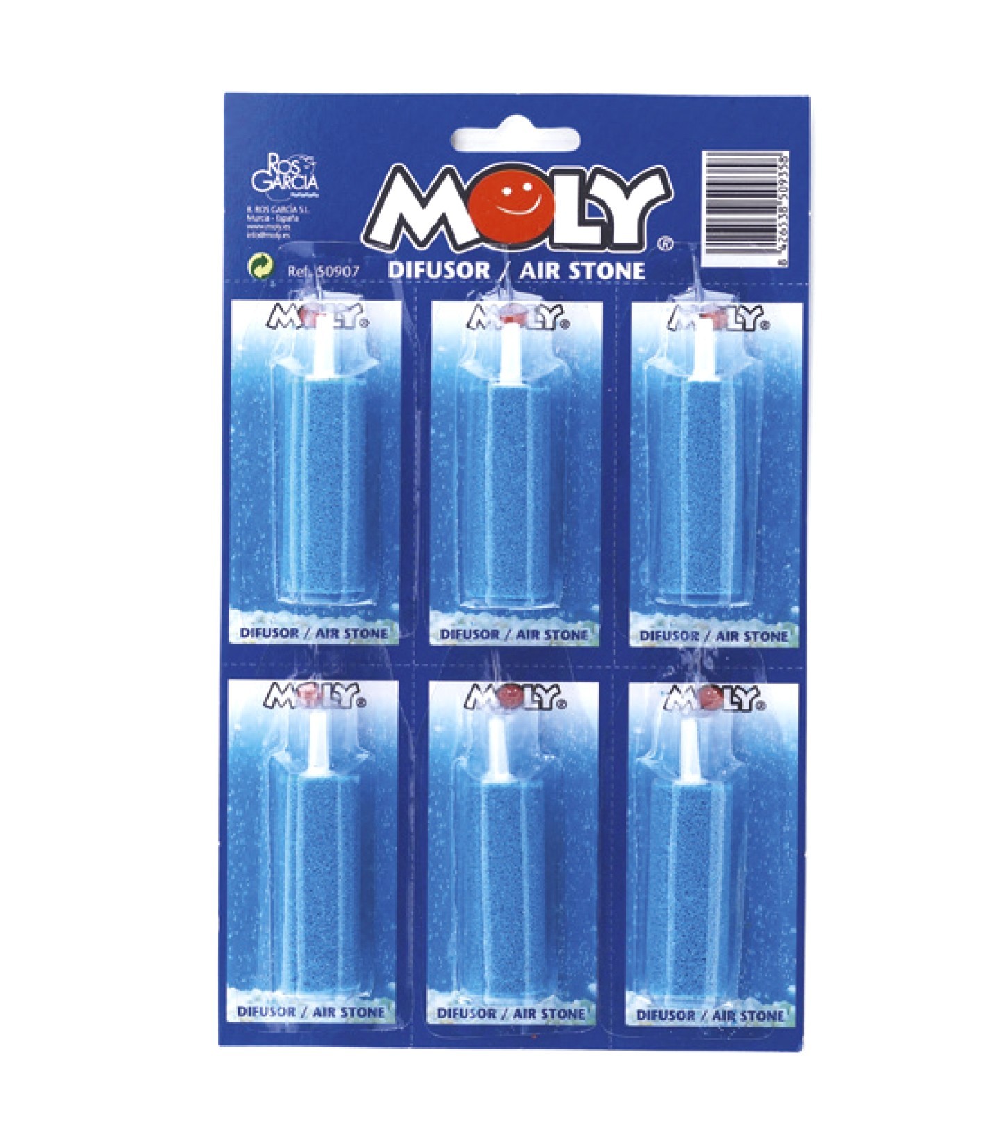 Difusor 5 cm blister- 6 unids