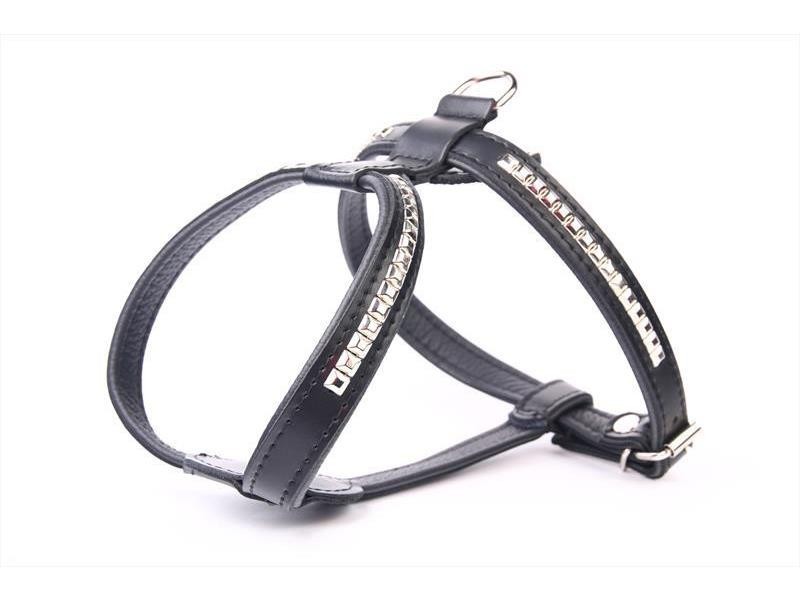 Arnes piel luxury clavos 90 cm