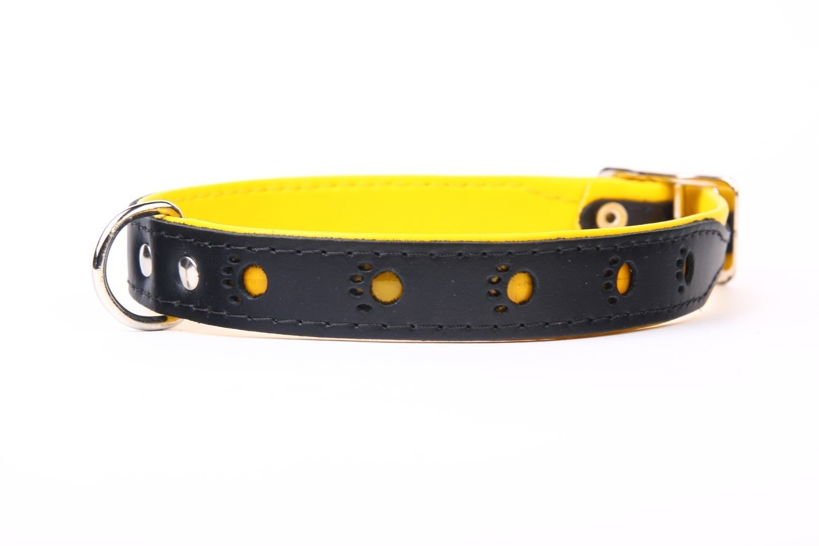 Collar piel luxury huella 45 cm
