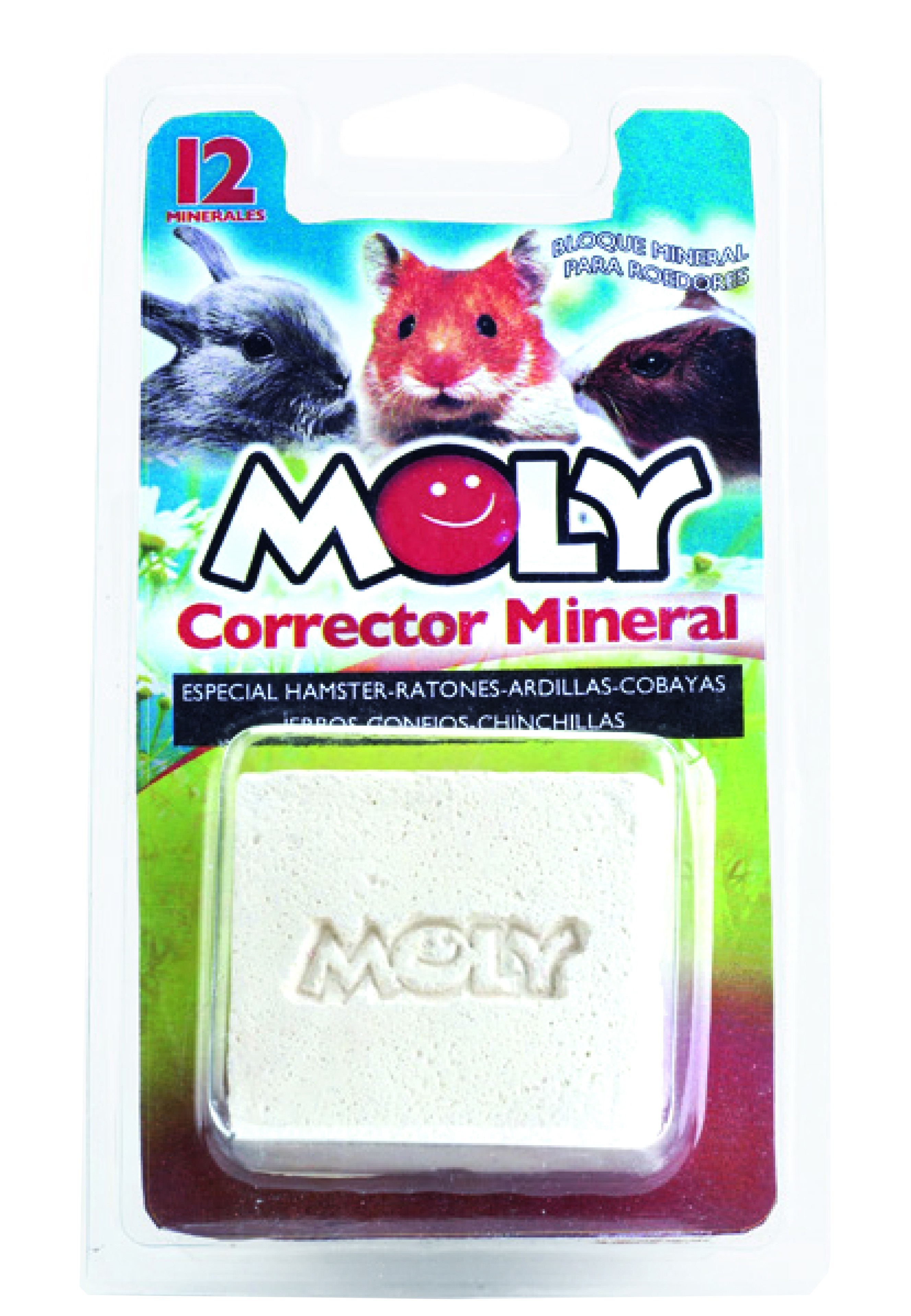 Moly calcio roedores 100gr