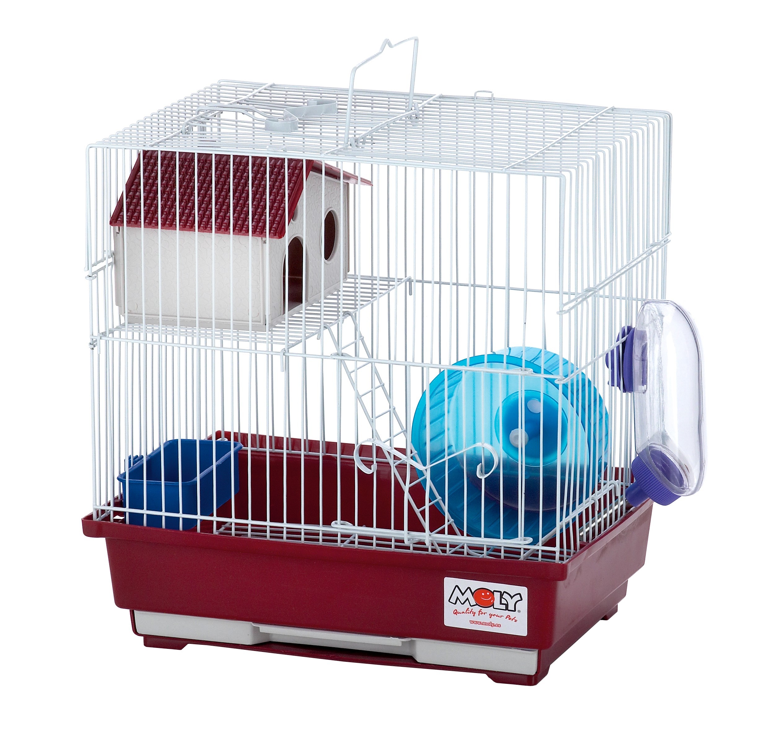 Jaula hamster n.2 30 x 23 x 31 cm.