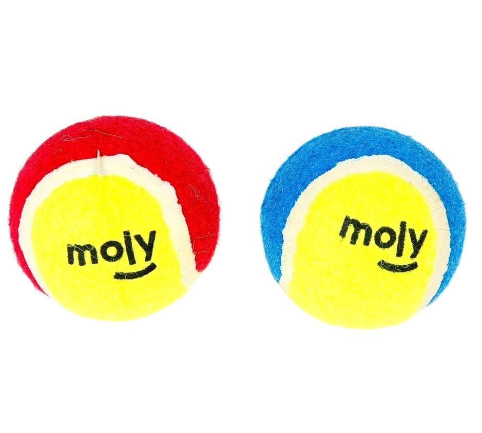 Pelota tenis 65cm c-huellas pack.2