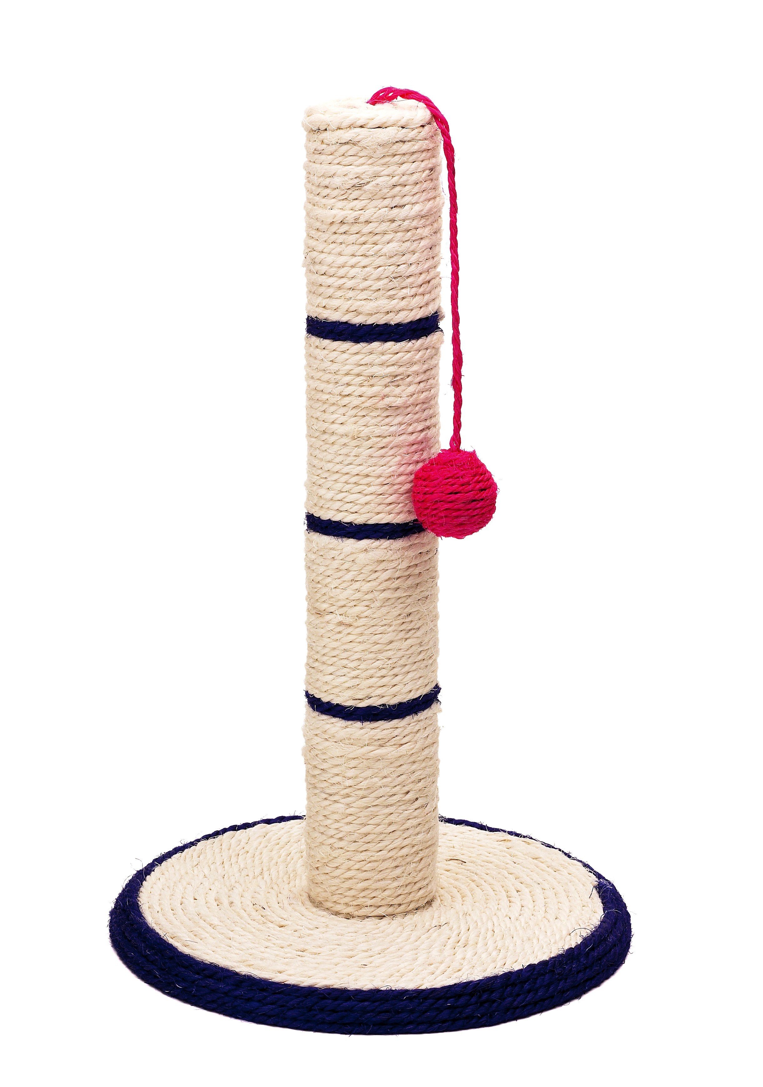 Rascador poste sisal c-pelota 45cm